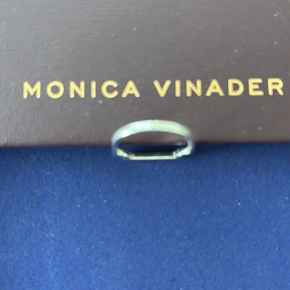 COPY Monica Vinader Signature Thin Diamond Ring
